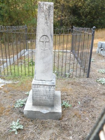 [Picture of Giovani Bona grave]